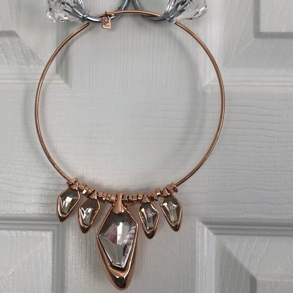 Robert Lee Morris choker rose gold finish